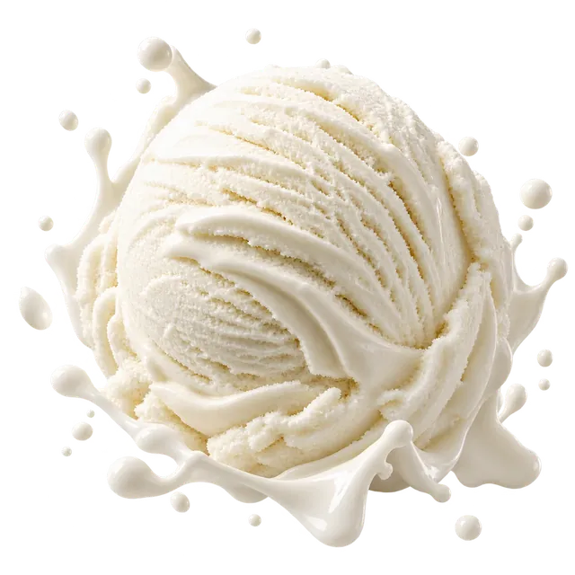 Kopček smotanového gelata Fior di Latte